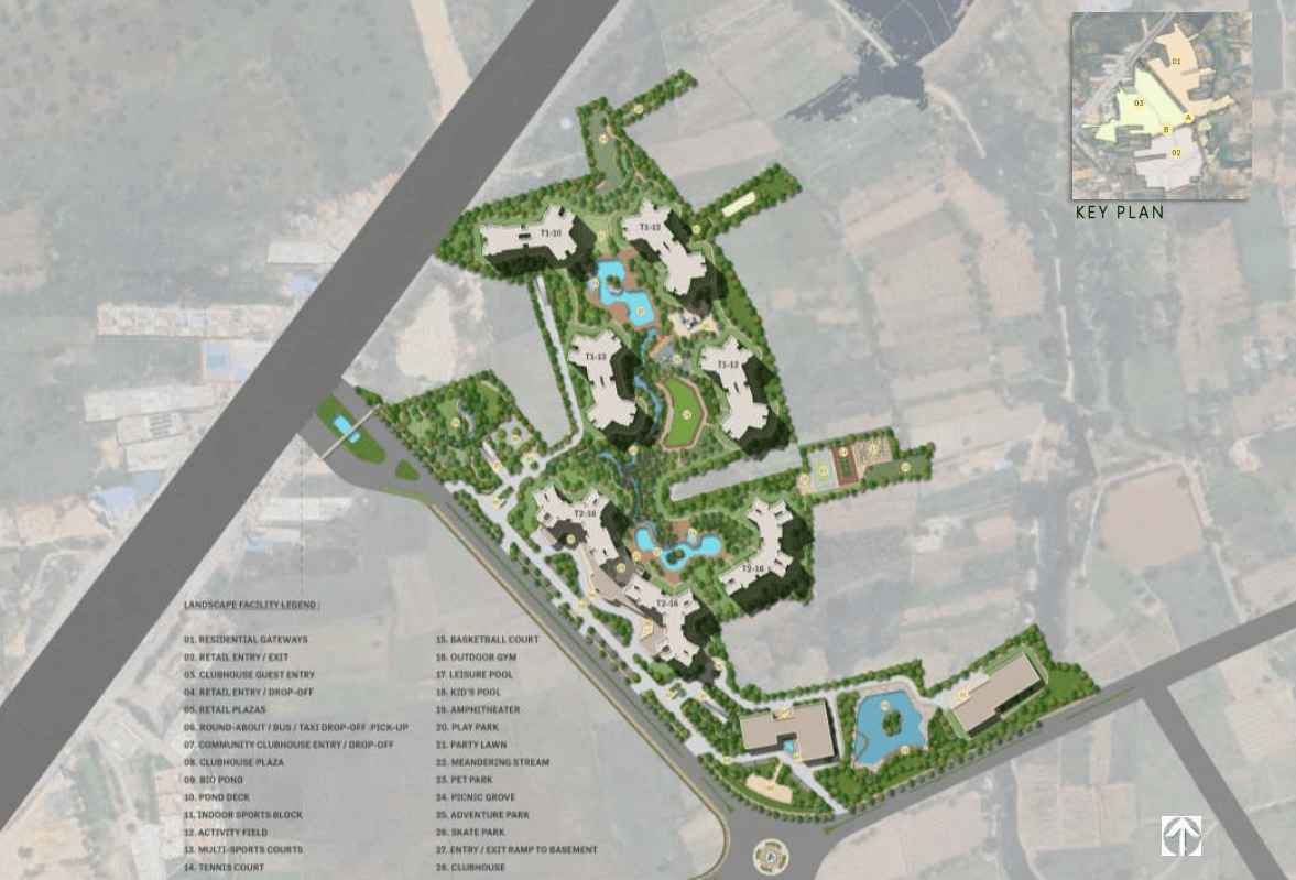 Sobha Pisoli NIBM Pune master plan layout